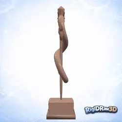 Dragon Wrapped Around Stone Sword – RDW3D-L9FWQ