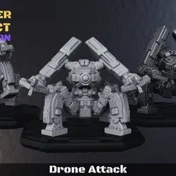 Drone Helper Attack