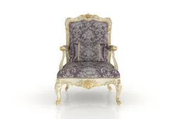 Dutch brown cream armchair by Modenese