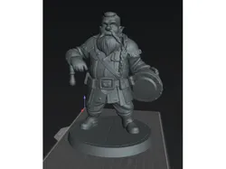 Dwarf Bard Male 5