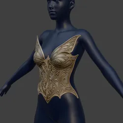 Fairy Breast Armor Plate