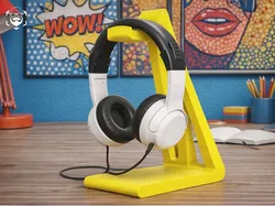 Headphone Stand – Angular and Functional Design