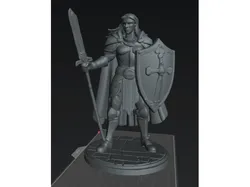 Human Paladin Female 2