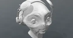 Maz Kananta Head/ Model (The Force Awakens)