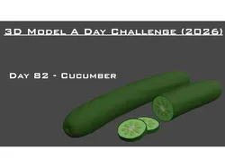 Model A Day Challenge - Day 82 - Cucumber