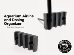 Organizador de líneas de aire y dosificación para acuarios - Modelo de impresión 3D gratuito
