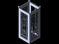Ornamental Metal Cage – Decorative Gate Structure