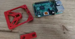 Raspberry Pi wall mount