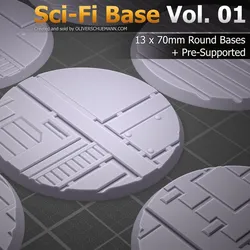Sci-Fi Base Vol. 01 70mm