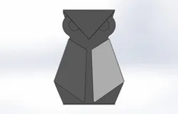 Sheet Metal Owl
