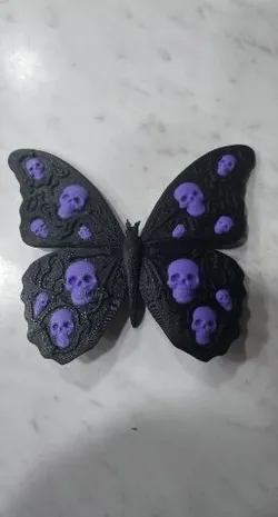 Skull Butterfly