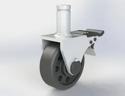 Stem Caster Wheel Assem