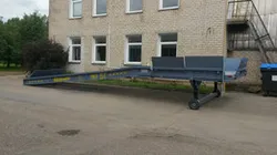 Three-sides loading mobile ramp