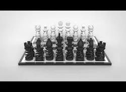 Unique 3D Chess Set