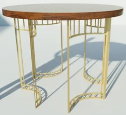 Yuvarlak Masa 4 kişilik - Round Table for 4 people