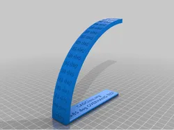 0-85 degree Overhang Calibration Test
