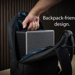Backpack-friendly ITX PC case v2.0