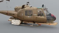 Bell UH-1 Huey Helicopter Scan