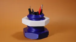 Bolt & Nut Pencil Pot