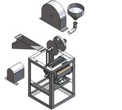 DEHALLING MACHINE