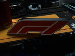 Fișiere pentru imprimante 3D | Fișier 3MF | Formula One Logo Lightbox