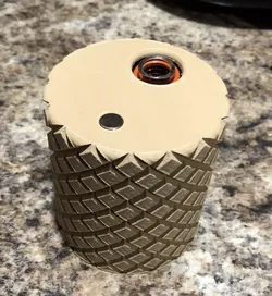 Induction Heater Case - Knurling 3D print model