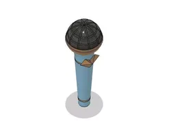 KDA Akali Microphone 3D print model