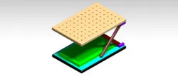 Laser level bracket