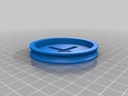 Optical fiber spool support