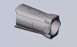 Overwatch Brigitte Left Gauntlet 3D print model