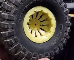 RC Crawler Wheels 14mm Hex 3D print model