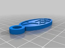Subaru Keychain (Double Sided)