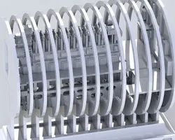 Submarine VIIC Engine Room 3D print model