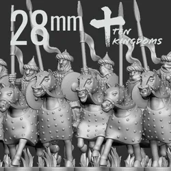 28mm Islamic Armoured Spear Armoured Horse