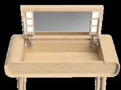 A table with a mirror Столик с зеркалом