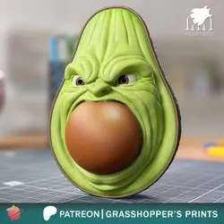 Angry Avocado (Silent one)