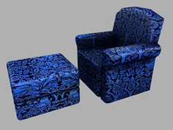 ARM CHAIR AND STOOL JOHN FALL
