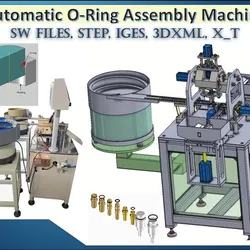 Automatic O-Ring Assembly Machine 3D CAD