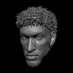 Bad Bunny Headsculpt – DtMF Version – 1:6 & 1:12 Scale STL & OBJ