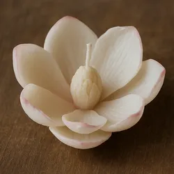 Blooming Magnolia Floral Sculpture