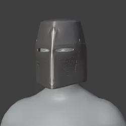 Crusader Knight - Helmet (Medieval)