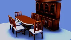 DINING ROOM SET LADY HATTORİ