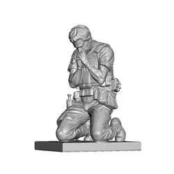 H40 praying soldier