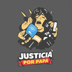LOGO DIEGUITO MARADONA BY JUSTICE FOR CHOP OF EASY PRINTING AND CHANGE OF COLOR BY HEIGHT