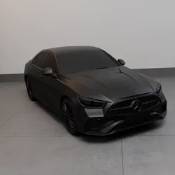 Mercedes C-Series Sport Sedan – High Detail Car STL Model