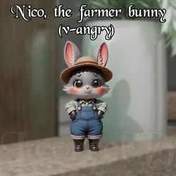 Nico the farmer bunny (v_angry)