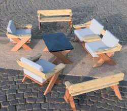 Outdoor patio set