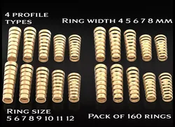 Pack of engagement rings 722