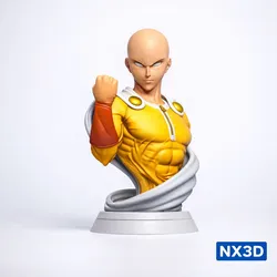 Saitama Bust STL