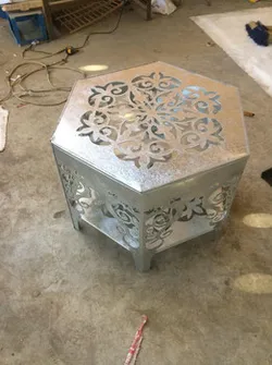 Sheet metal Table from CNC Plasma Machine